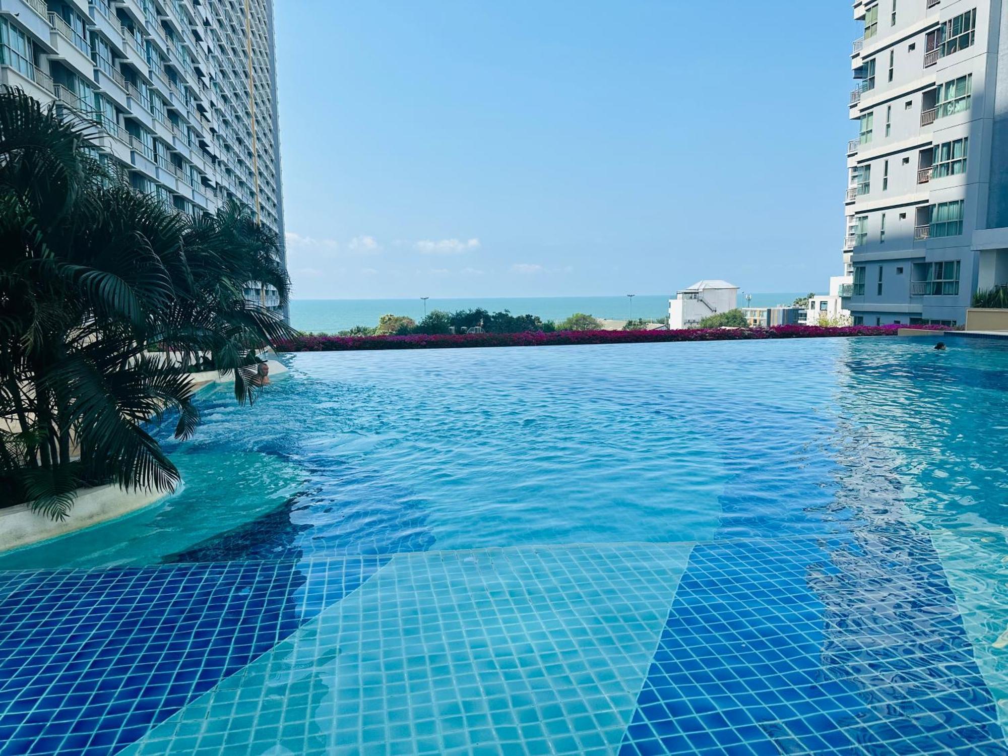 Seaview Beach Room Lumpini-Pool And Gym Face To Ocean Csomtien-part Kültér fotó