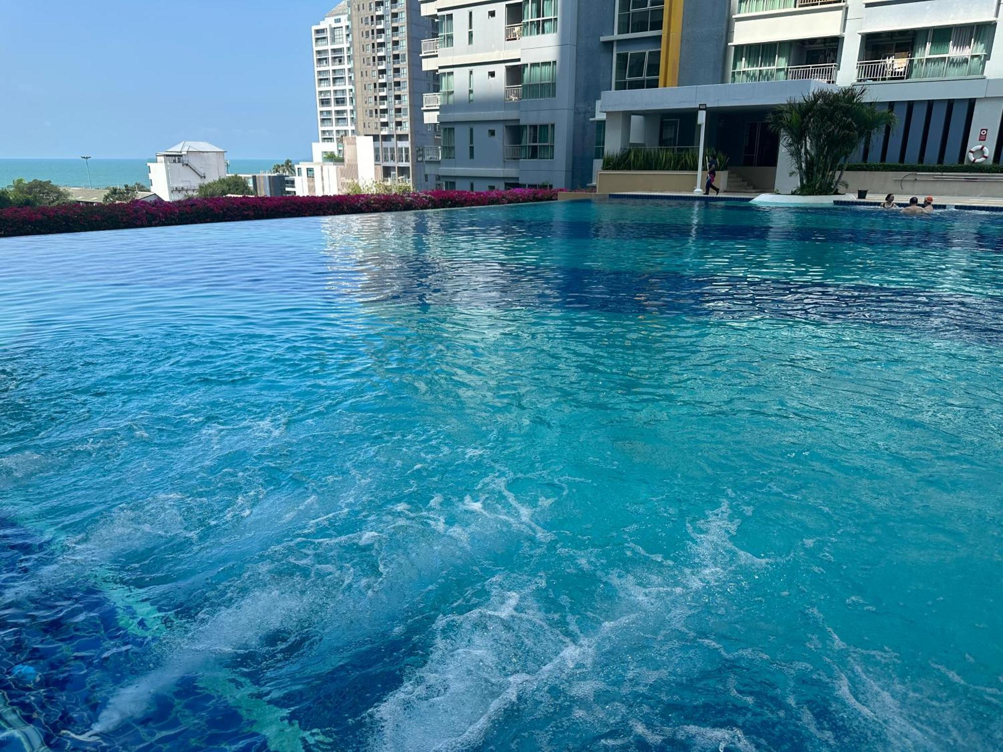 Seaview Beach Room Lumpini-Pool And Gym Face To Ocean Csomtien-part Kültér fotó