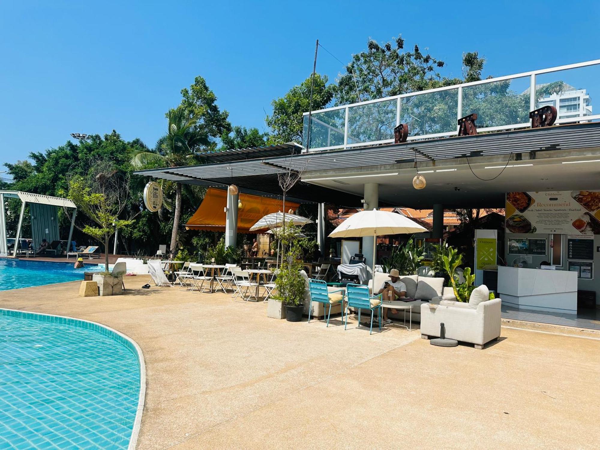 Seaview Beach Room Lumpini-Pool And Gym Face To Ocean Csomtien-part Kültér fotó